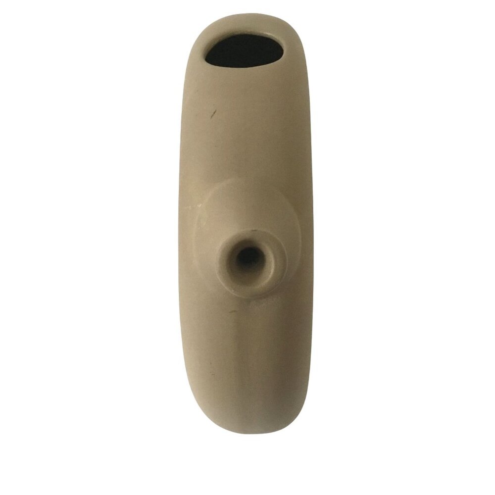 Vintage HARTSTONE USA Sculptural Donut Vase 11” Studio Pottery Signed MCM